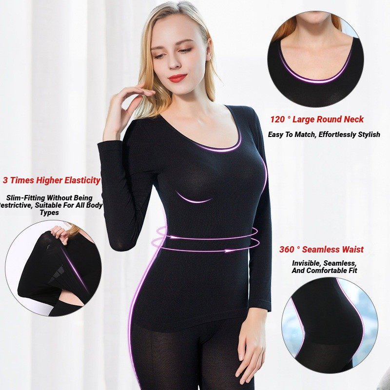 Women’s Thermal Underwear Set | Warm Winter Long Johns